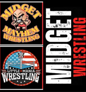 midget mayhem wrestling logo